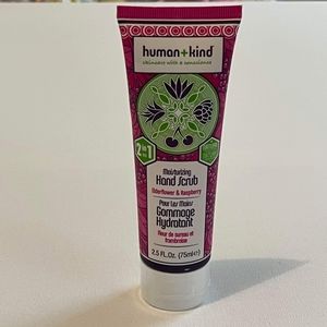 NEW Human + Kind Moisturizing Hand Scrub Elderflower and‎ Raspberry